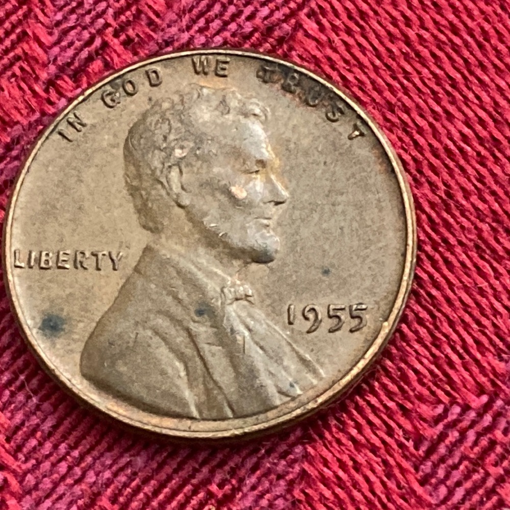 Vintage 1955 LINCOLN WHEAT ONE CENT